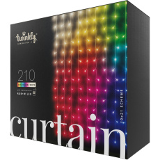 Twinkly Curtain Multi-Color chytrý závěs se žárovkami 210 ks