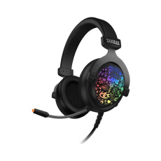 CONNECT IT DOODLE RGB herní sluchátka černá CONNECT IT DOODLE RGB herní sluchátka černá