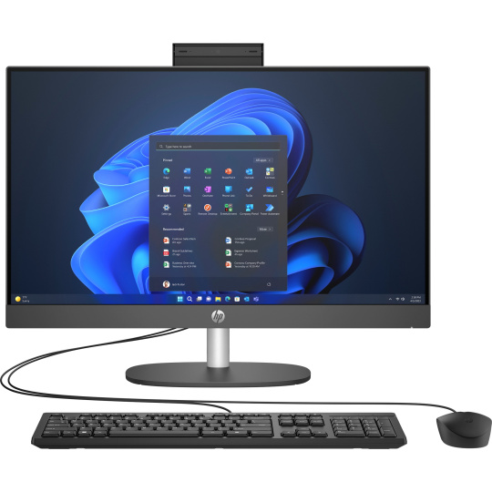 HP AiO ProOne 245G10 23.8 IPS NT R5 7520U,16GB, 256GB M.2 NVMe, WiFi 6 + BT, usb kláv. a myš, Win11Pro