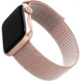 FIXED Nylon Strap nylonový pásek pro Apple Watch 38/40/41mm růžově zlatý