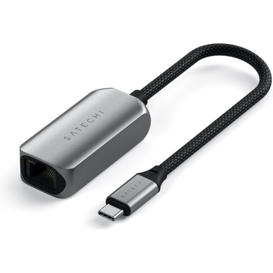 Satechi USB-C 2.5 GB Ethernet adaptér vesmírně šedý