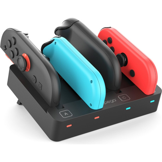 iPega SW2081 nabíjecí stanice pro JoyCon pro Nintendo Switch 1/2 černá iPega SW2081 nabíjecí stanice pro JoyCon pro Nintendo Switch 1/2 černá