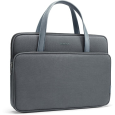 tomtoc Premium Briefcase 14" MacBook Pro (2021) šedý