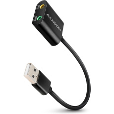 AXAGON externí zvuková karta USB 2.0 15 cm