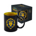 Keramický hrnek World of Warcraft Aliance - černý 330 ml (dárkové balení)