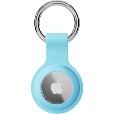 Epico silikonové pouzdro s plnou zadní stranou pro AirTag světle modré Epico silikonové pouzdro s plnou zadní stranou pro AirTag světle modré