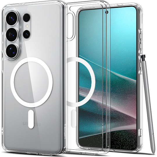 Spigen Ultra Hybrid MagSafe kryt Samsung Galaxy S26 Ultra bílý