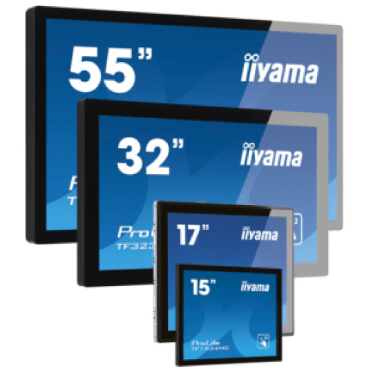 iiyama ProLite TF2438MSC-B1, Projected Capacitive, 10 TP, Full HD, USB, kit (USB), black