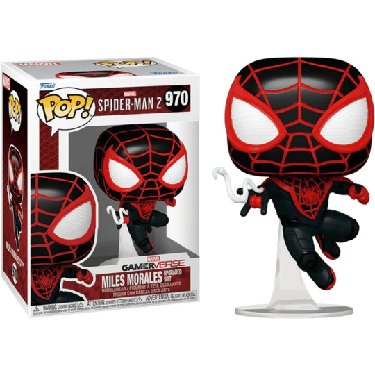 Funko POP! #970 Marvel (Games Verse): Spider-Man 2 - Miles Morales Upgraded Suit