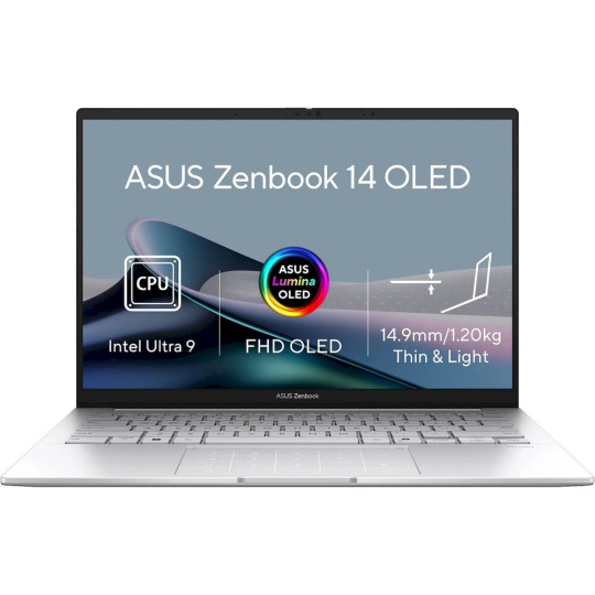 ASUS Zenbook 14 (UX3405CA-OLED233X) stříbrný + 3 roky záruka po registraci