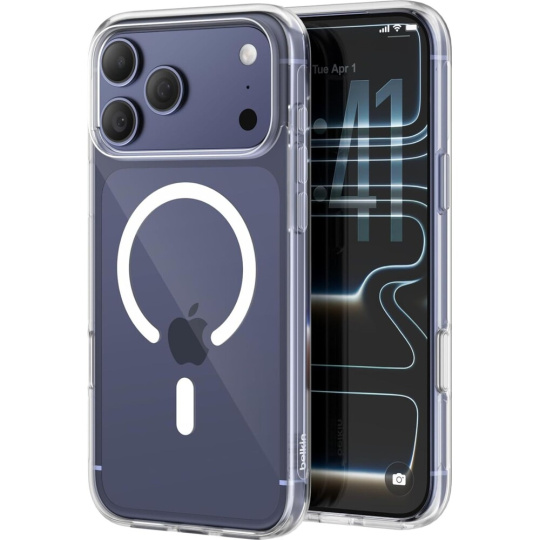 Belkin SheerForce MagSafe kryt iPhone 17 Pro Max čirý