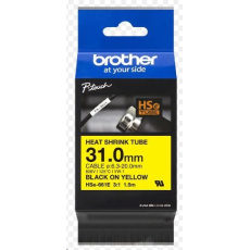 BROTHER smršťovací bužírka - HSE-661E žlutá pro D800 P900 P950 - 31 / 6,3-20mm / 3:1 BROTHER smršťovací bužírka - HSE-661E žlutá pro D800 P900 P950 - 31 / 6,3-20mm / 3:1