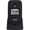 EVOLVEO EasyPhone FS, vyklápěcí mobilní telefon 2.8" pro seniory s nabíjecím stojánkem (če