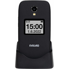 EVOLVEO EasyPhone FS, vyklápěcí mobilní telefon 2.8" pro seniory s nabíjecím stojánkem (če EVOLVEO EasyPhone FS, vyklápěcí mobilní telefon 2.8" pro seniory s nabíjecím stojánkem (če