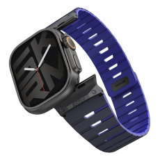 SKINARMA Gemini magnetický řemínek Apple Watch 49/46/45/44mm námořně modrý SKINARMA Gemini magnetický řemínek Apple Watch 49/46/45/44mm námořně modrý