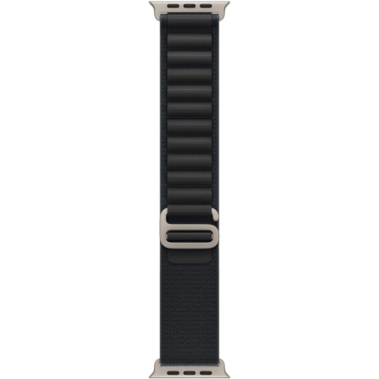 Apple Watch 49/46/45/44mm černý Alpský tah malý přírodní titan