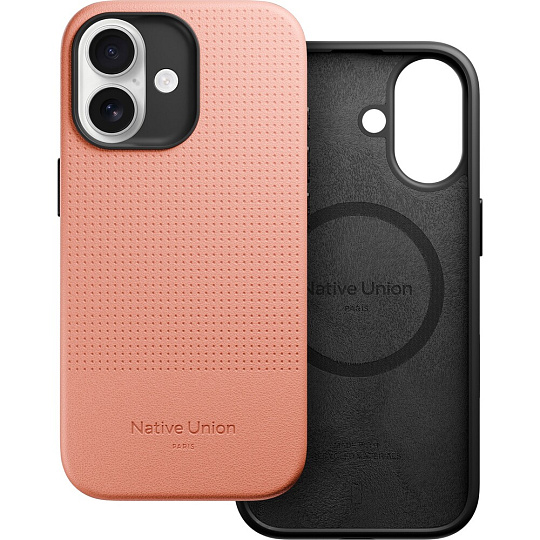 Native Union Active Case MagSafe kryt z recyklovaného materiálu iPhone 17 apricot