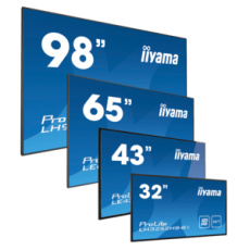 iiyama ProLite LFDs, 139cm (55''), 4K, USB, kit, black