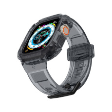 Spigen Rugged Armor Pro řemínek s pouzdrem Apple Watch Ultra 49mm kouřový