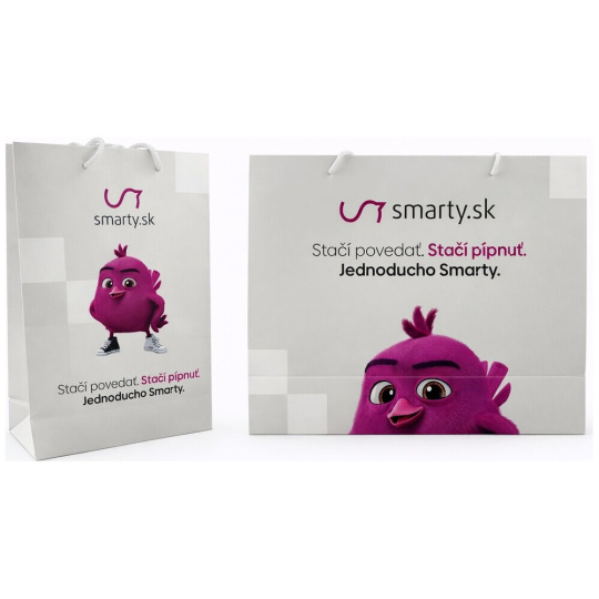 Smarty SK papírová taška velká 35x45