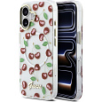 Guess IML Glitter Cherry MagSafe kryt iPhone 17