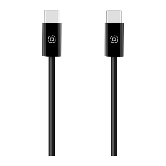 OBAL:ME LongRun USB-C/USB-C kabel 60W 1m černý