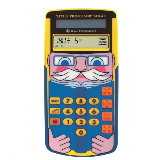 TEXAS Instrument kalkulačka - Little Professor Solar Kapesní grafická kalkulačka vícebarevná TEXAS Instrument kalkulačka - Little Professor Solar Kapesní grafická kalkulačka vícebarevná