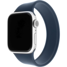 FIXED provlékací silikonový řemínek Apple Watch 38/40/41mm S modrý FIXED provlékací silikonový řemínek Apple Watch 38/40/41mm S modrý