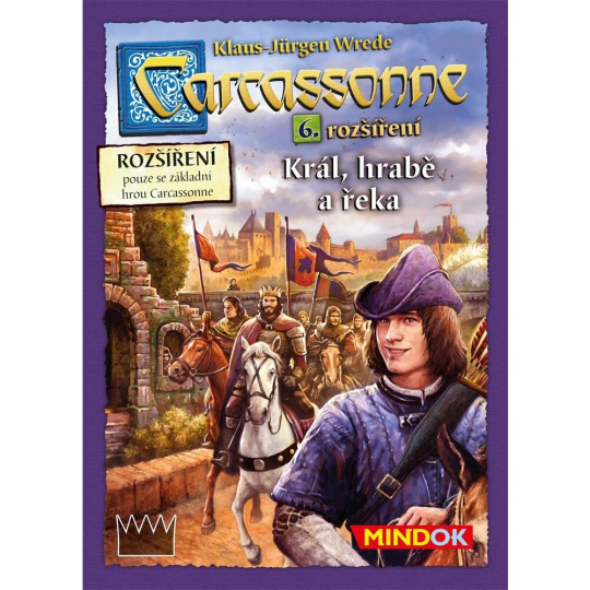 Carcassonne rozšíření 6: Král, hrabě a řeka