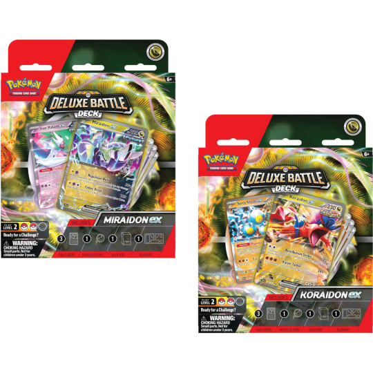 Pokémon TCG: Deluxe Battle Deck - Miraidon & Koraidon