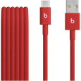 Apple Beats USB-A/USB-C Woven kabel 1,5m jasně červený