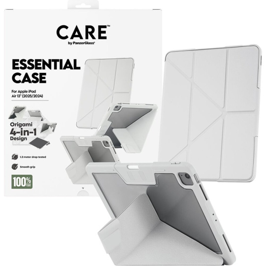 PanzerGlass® CARE 4v1 Essential pouzdro Apple iPad Air 13" (2025/2024) šedé