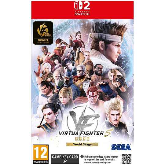 Virtua Fighter 5 R.E.V.O. World Stage 30th Anniversary Edition (Game-key card) (Switch 2)