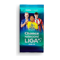 Fotbalové karty SportZoo Chance Národní liga 2025/26 - Hobby balíček