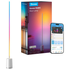 Govee Lyra RGBICWW LED stojací lampa stříbrná