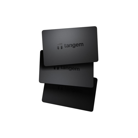 Tangem Wallet 3-card set krypto peněženka (3 ks)