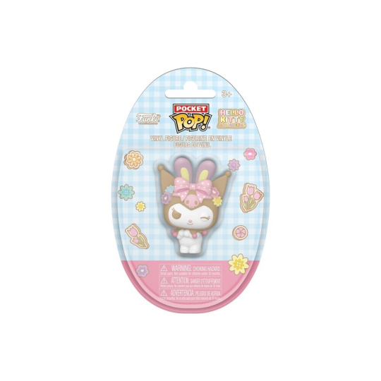 Funko Pocket POP! Egg: Hello Kitty: Kuromi with Bunny Ears Funko Pocket POP! Egg: Hello Kitty: Kuromi with Bunny Ears