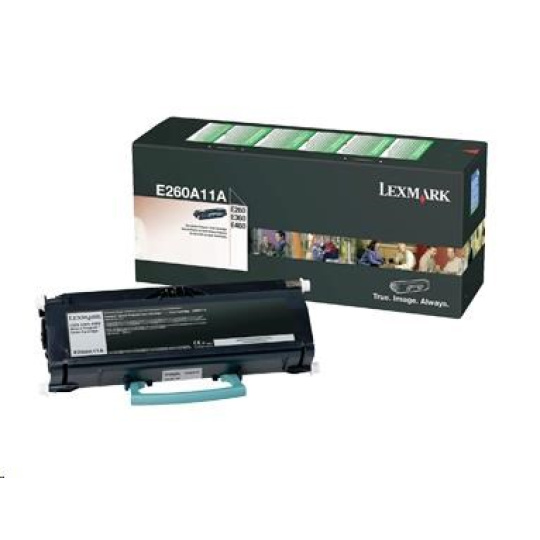 LEXMARK černý toner pro E260, E360, E460 (3 500 stran)