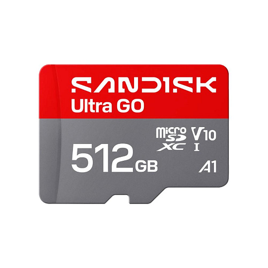 SanDisk MicroSDXC karta 512GB ULTRA GO(190MB/s, UHS-I ) SanDisk MicroSDXC karta 512GB ULTRA GO(190MB/s, UHS-I )