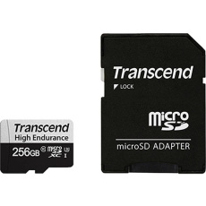 TRANSCEND MicroSDXC karta 256GB 350V, High Endurance