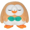 Plyšák Sleeping Pokémon - Rowlet 13 cm