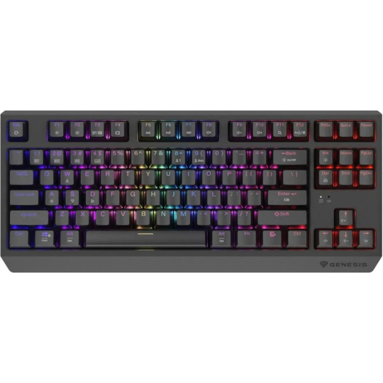 Genesis THOR 230 TKL RGB bezdrátová mechanická klávesnice černá Outemu Panda