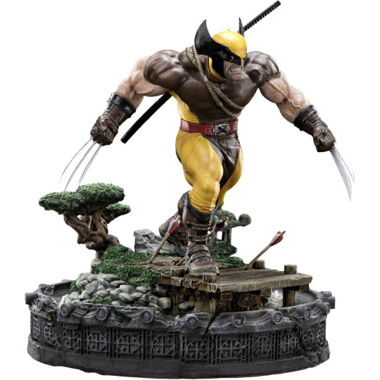 Soška Iron Studios Art Scale 1/10 Deluxe Marvel: X-Men Wolverine Unleashed 