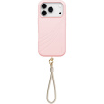 UNIQ Coehl Serina MagSafe kryt s řemínkem iPhone 17 Pro Cloud Pink