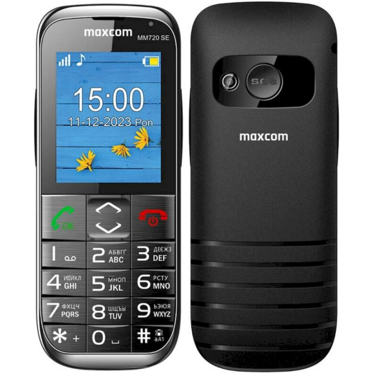 MaxCom MM720 SE černý MaxCom MM720 SE černý
