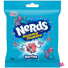 Bonbony Nerds Clusters - Lesní plody 113 g