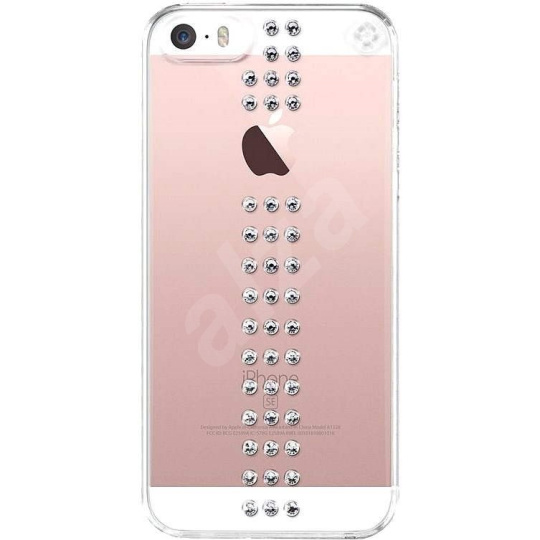 Bling My think zadní kryt Stripe Crystal pro Apple iphone 5/5S/SE