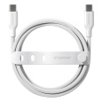 PanzerGlass® empower kabel (240 W) USB-C/USB-C, 2 m, bílý