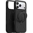 Torras Ostand Q3 Silicone MagSafe kryt iPhone 17 Pro Max obsidian black