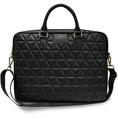 Guess Quilted taška pro 15" notebook černá
